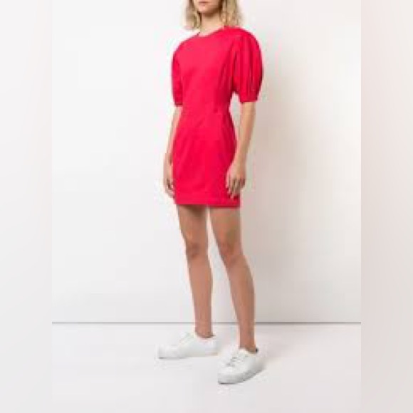 ALC Valenti Puff Sleeve Dress - Picture 2 of 3